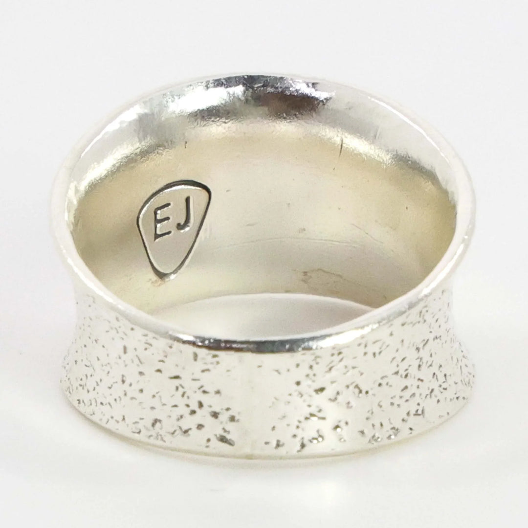 Textured Silver Ring