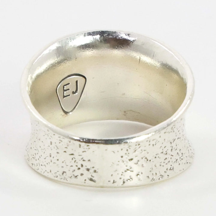 Textured Silver Ring