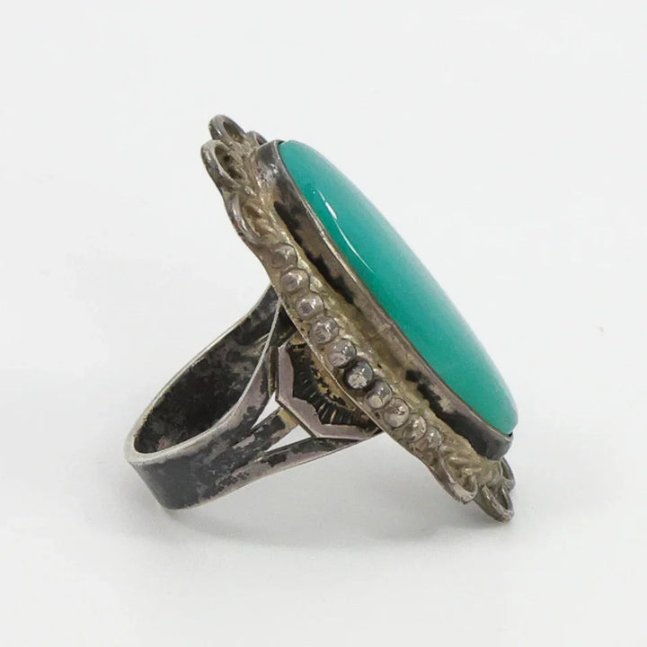 1940s Chrysoprase Ring