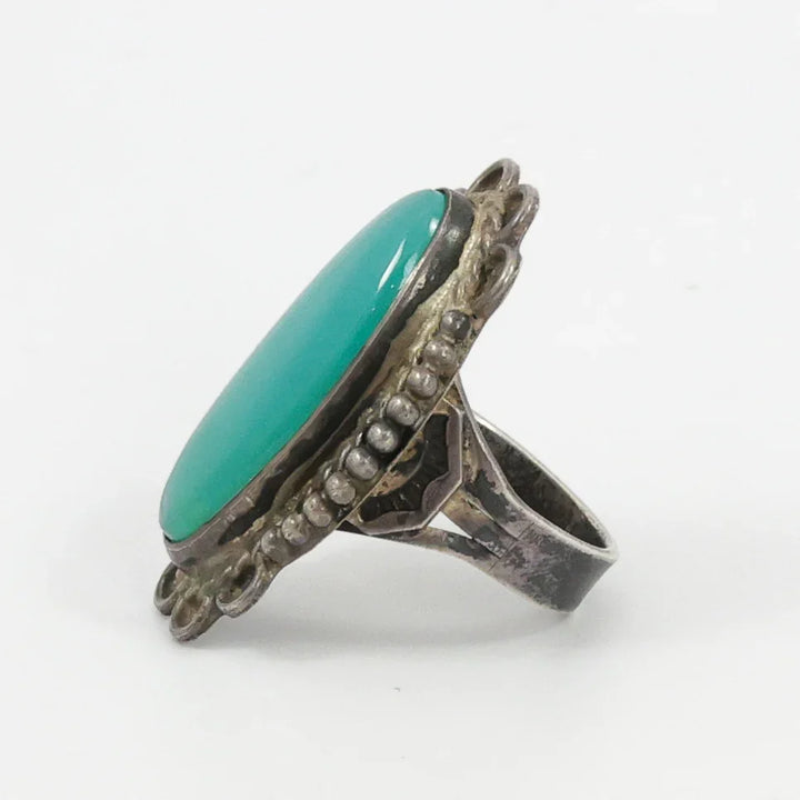 1940s Chrysoprase Ring