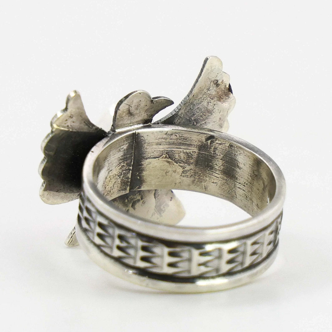 Coral Thunderbird Ring