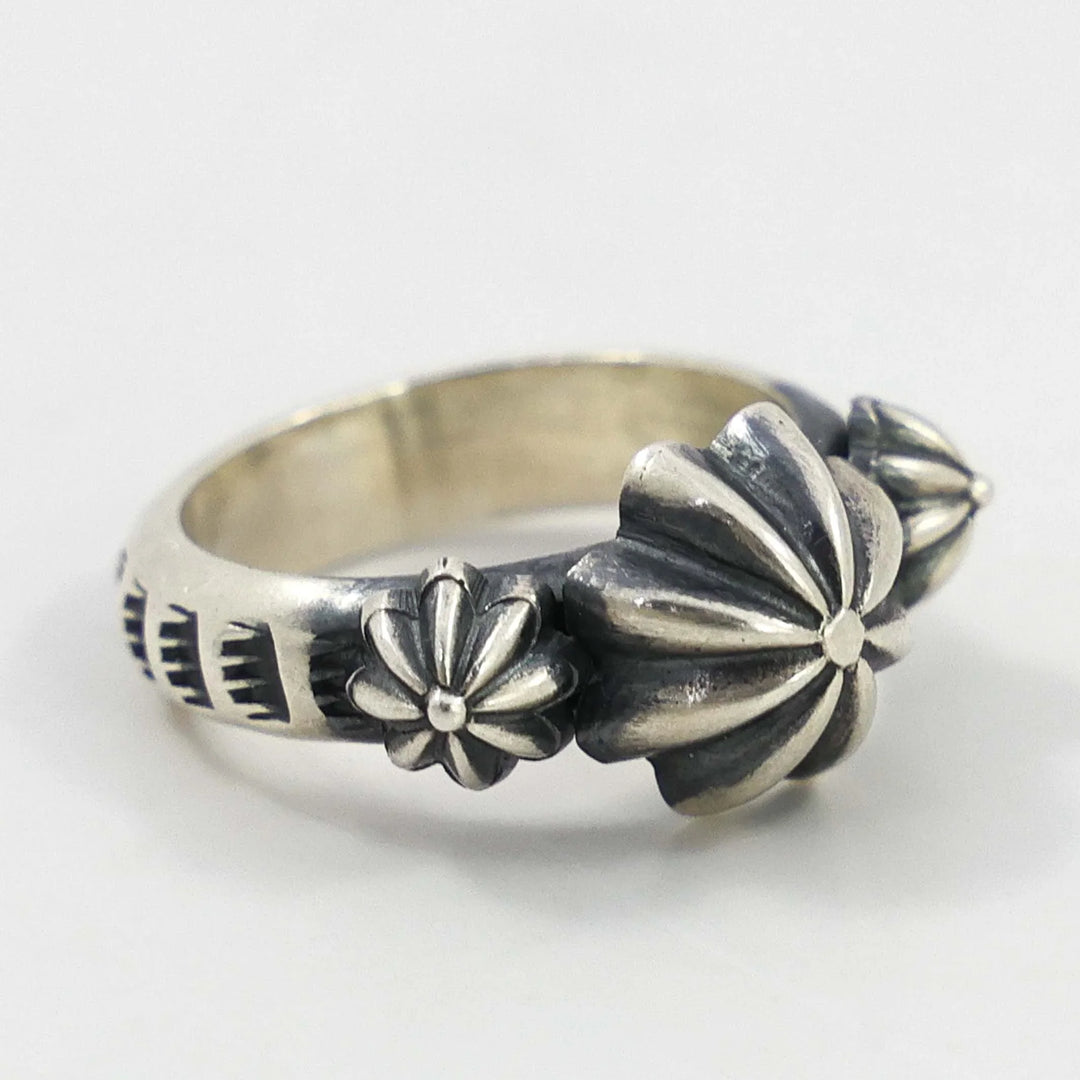 Fluted Bead Ring
