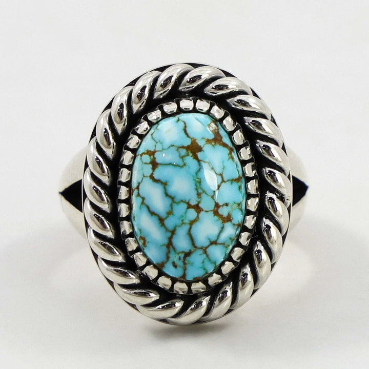 Number Eight Turquoise Ring