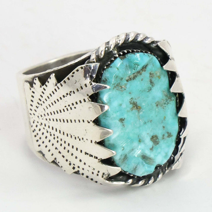 Fox Turquoise Ring