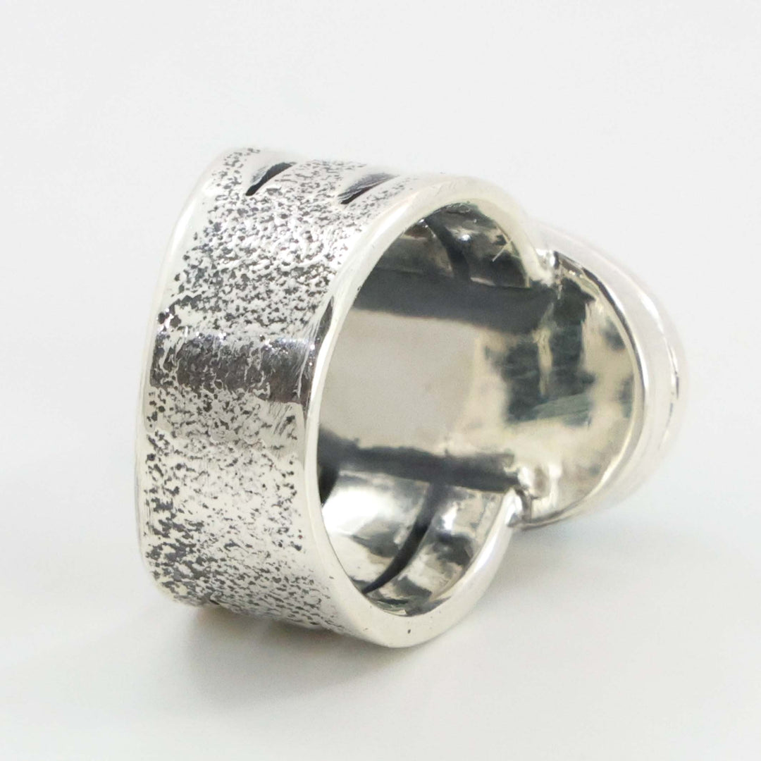 Blue Diamond Turquoise Ring