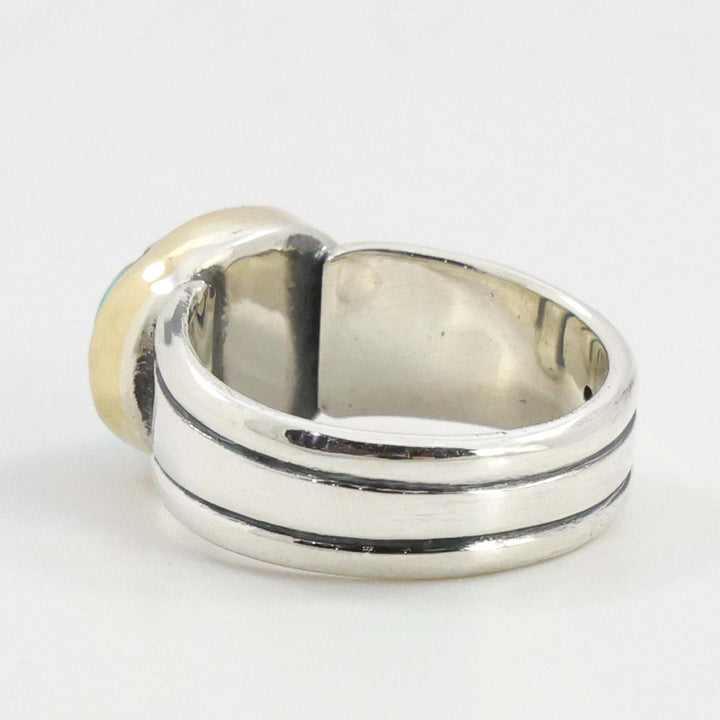 Gold and Turquoise Ring
