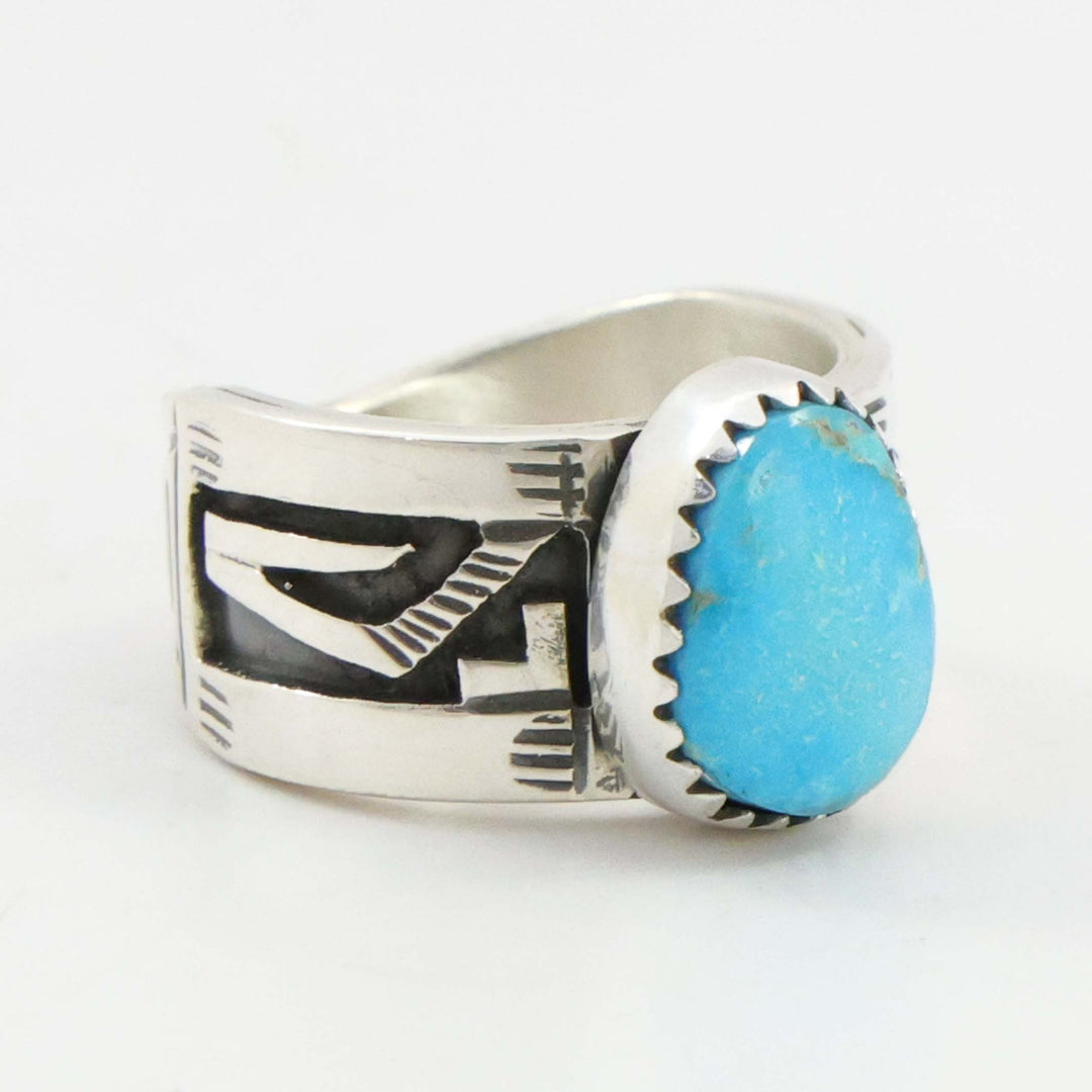 Blue Bird Turquoise Ring