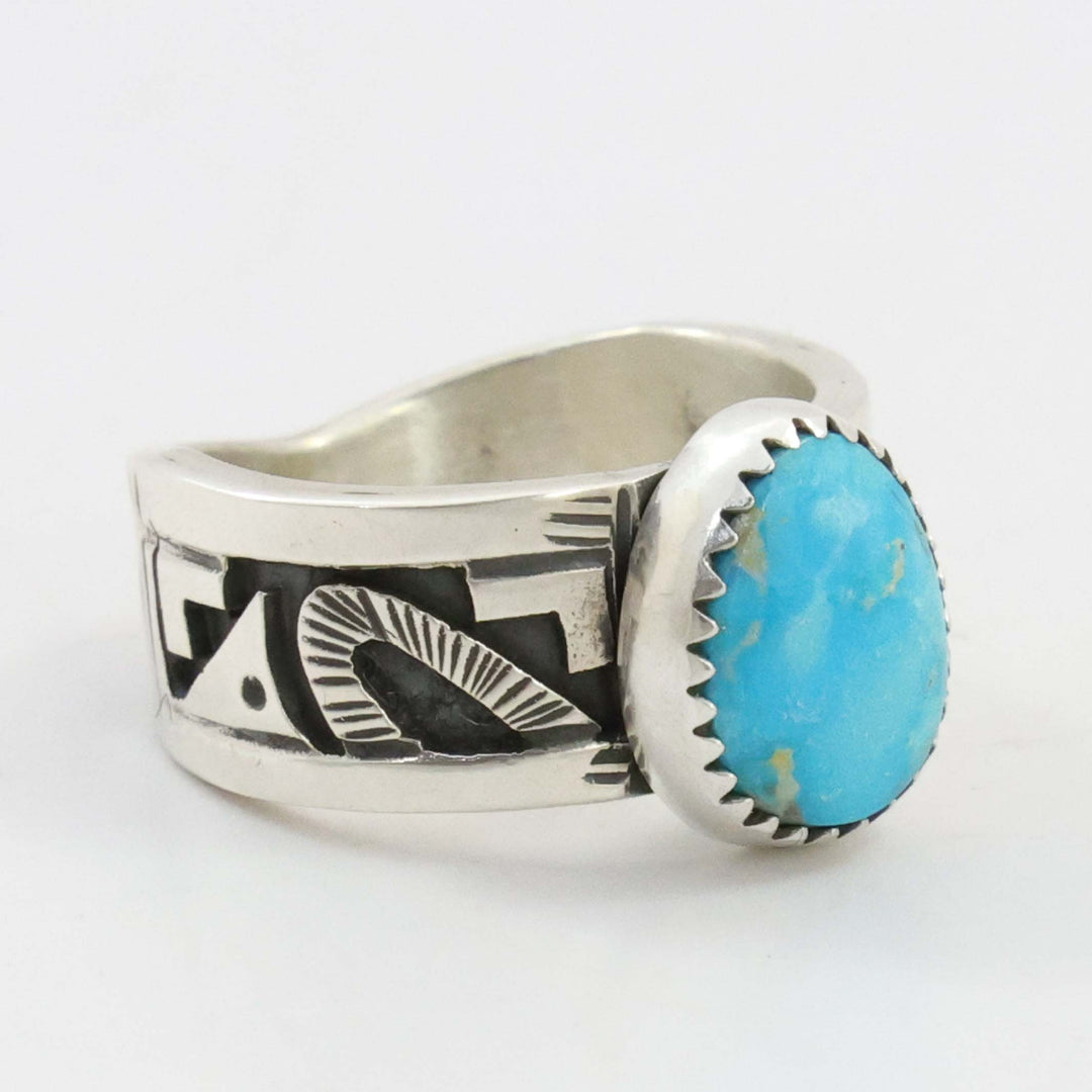 Blue Bird Turquoise Ring