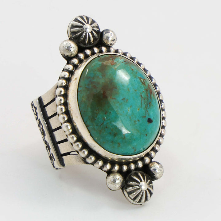 Apache Blue Turquoise Ring