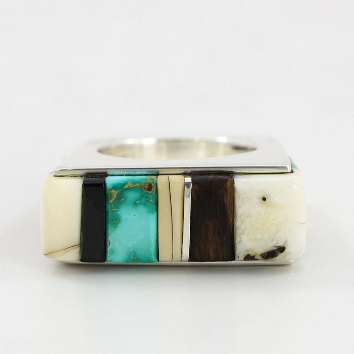 Multi-Stone Inlay Ring