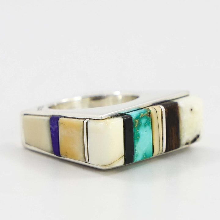 Multi-Stone Inlay Ring