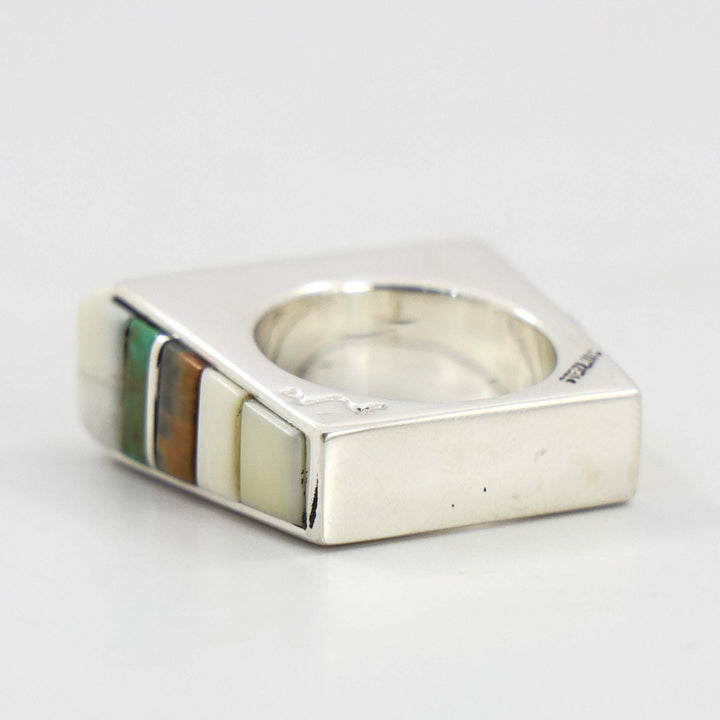 Multi-Stone Inlay Ring