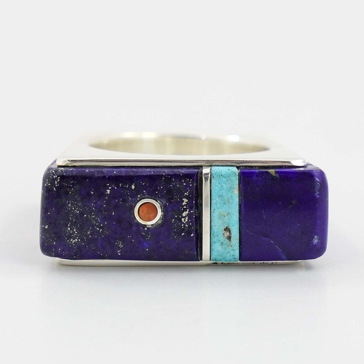 Multi-Stone Inlay Ring