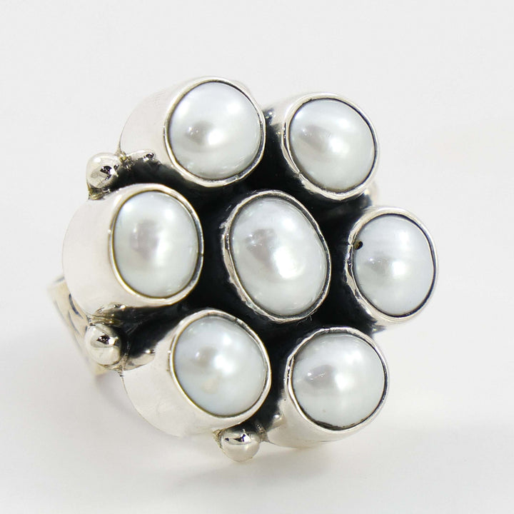 Pearl Flower Ring