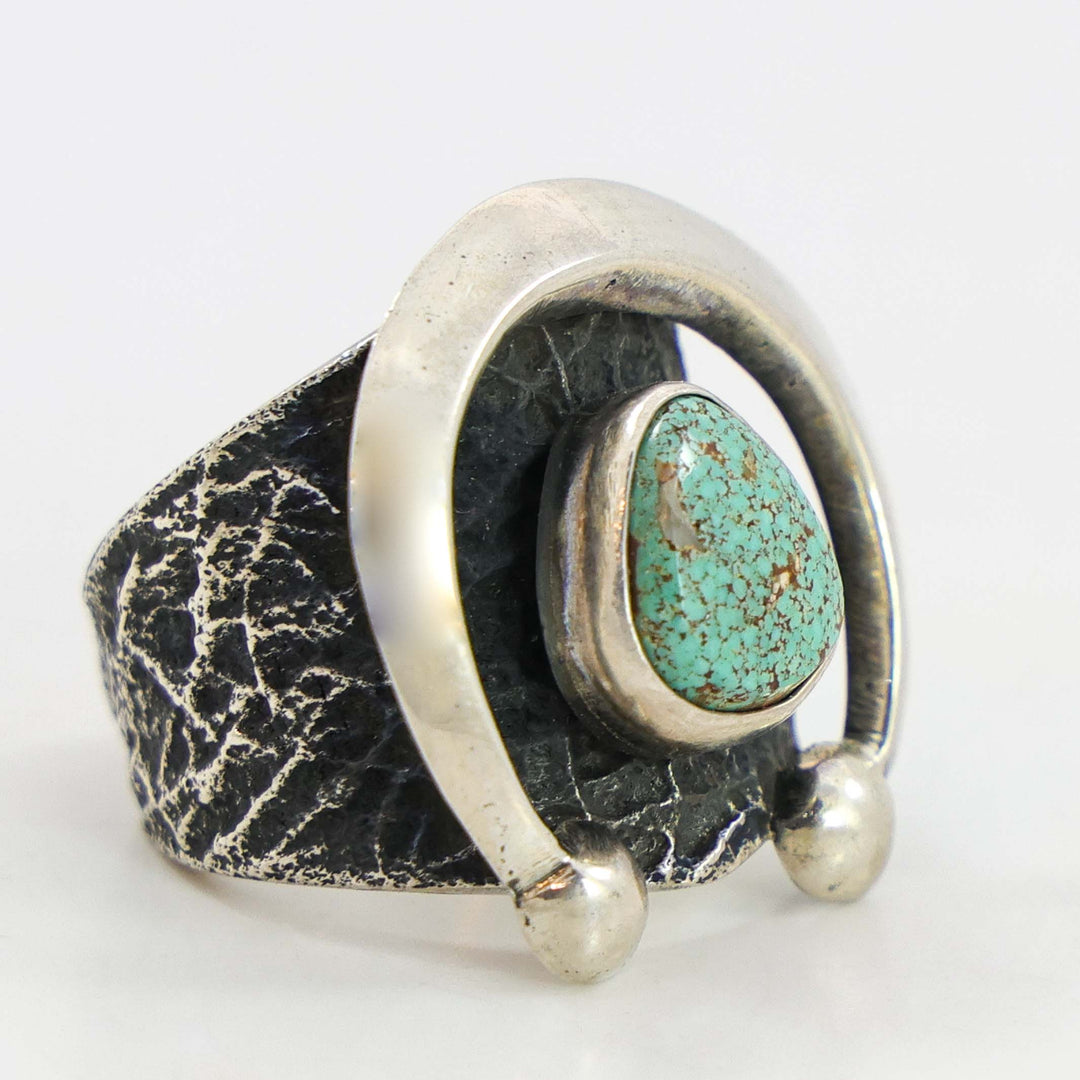 Kingman Turquoise Naja Ring – Garland's