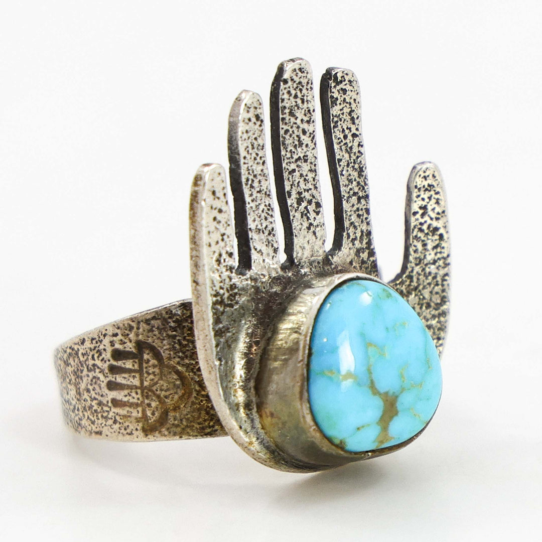 Kingman Turquoise Hand Ring