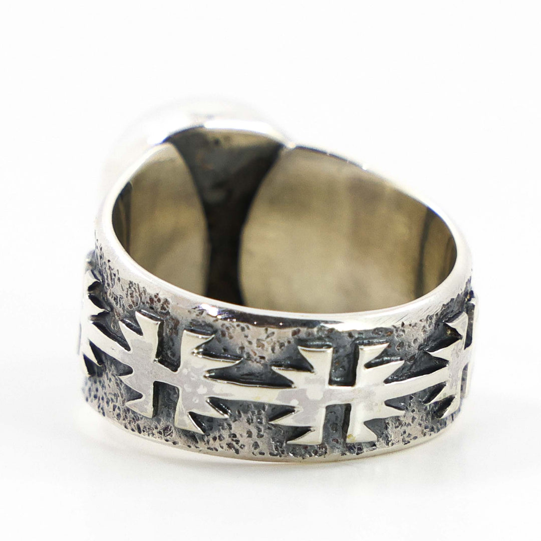 Number Eight Turquoise Ring