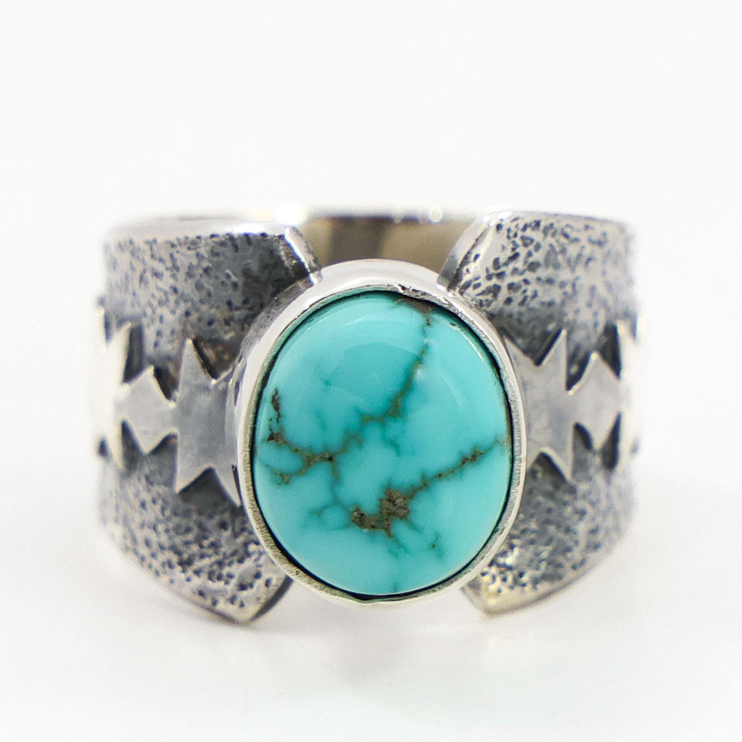 Pilot Mountain Turquoise Ring