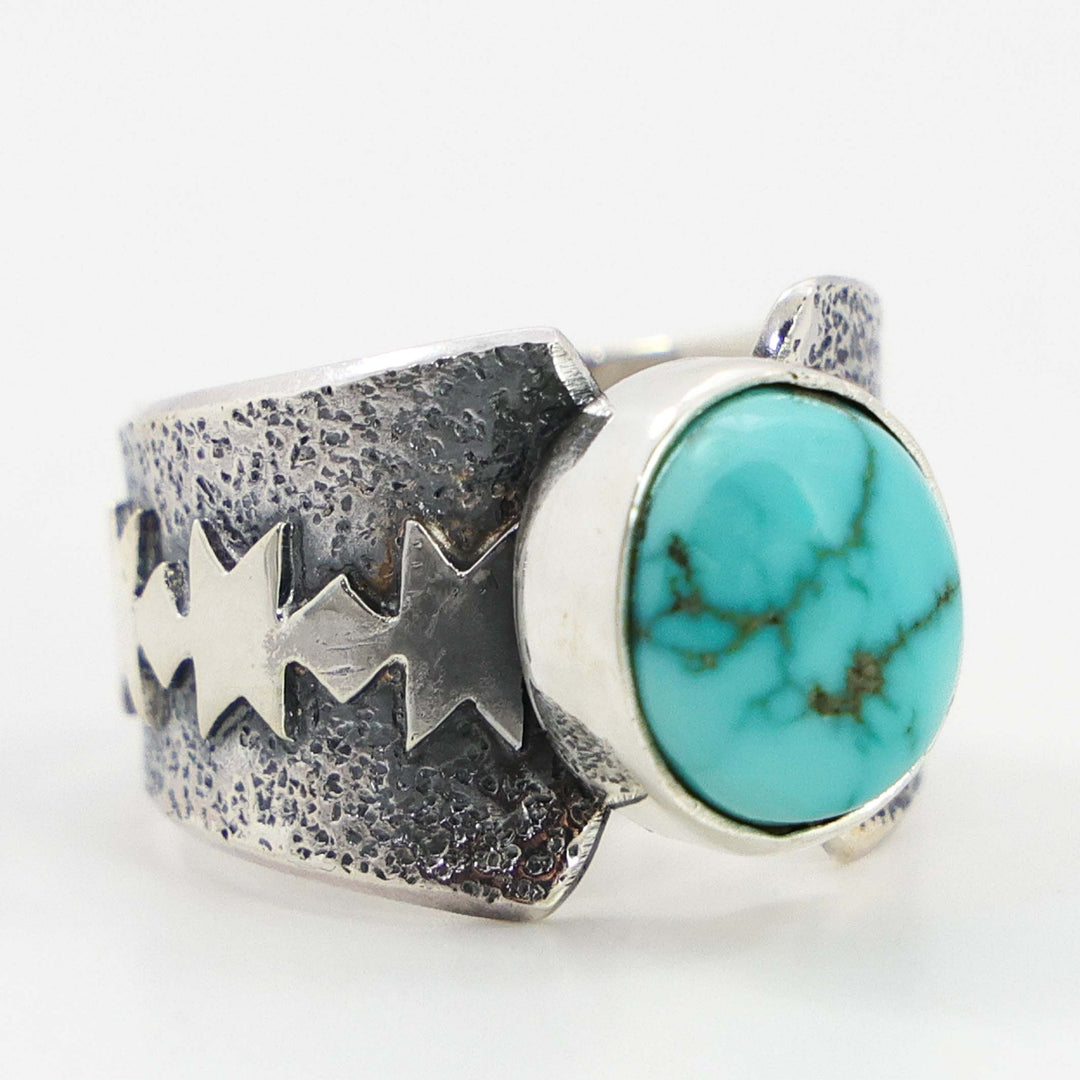 Pilot Mountain Turquoise Ring