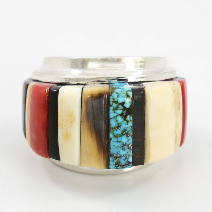 Multi-Stone Inlay Ring