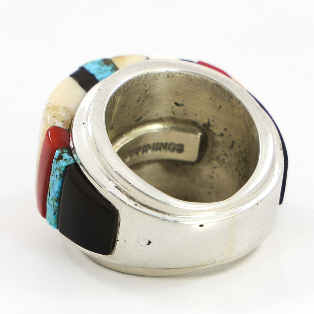 Multi-Stone Inlay Ring