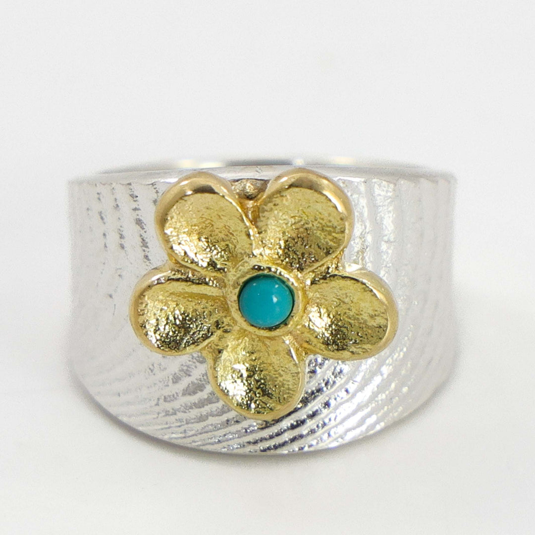 Gold Flower Ring