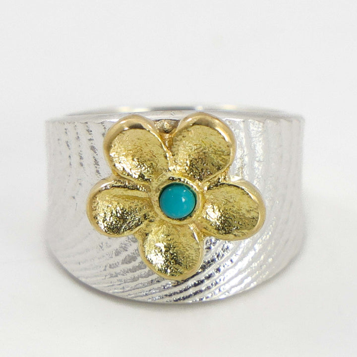 Gold Flower Ring
