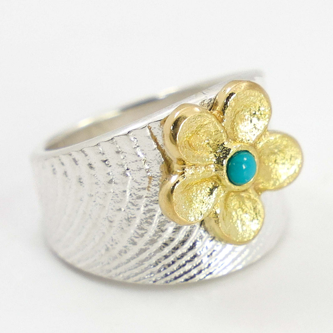 Gold Flower Ring