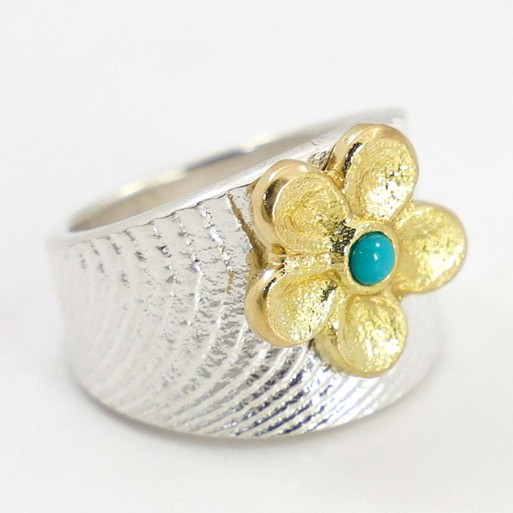 Gold Flower Ring
