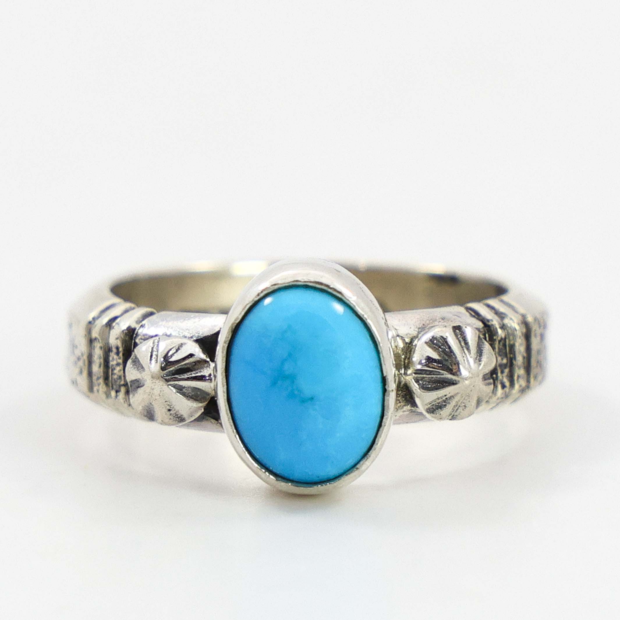 指輪・リング Sleeping Beauty Turquoise Ring Sleeping Beauty Turquoise Ring – Garland's