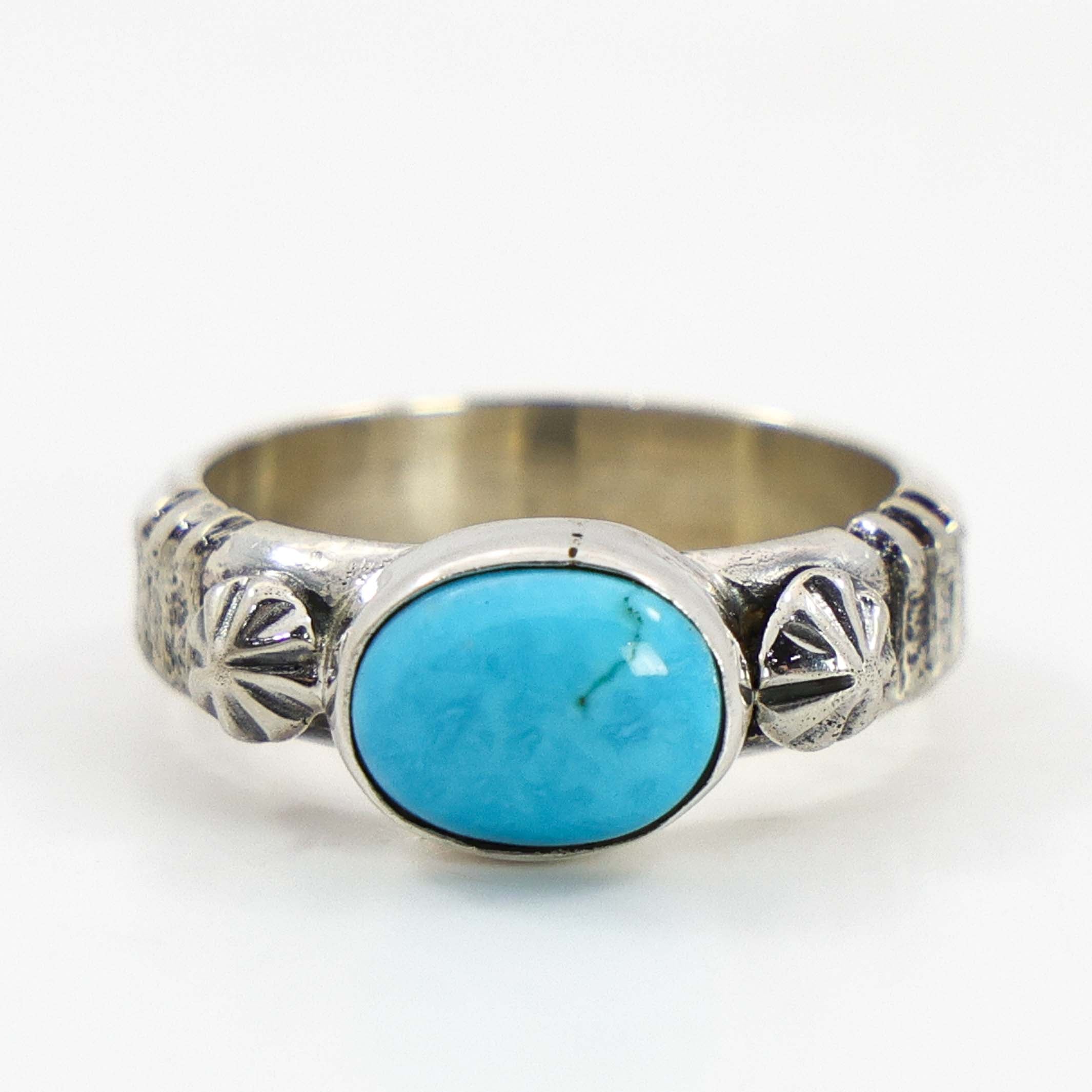 指輪・リング Sleeping Beauty Turquoise Ring Sleeping Beauty Turquoise Ring – Garland's