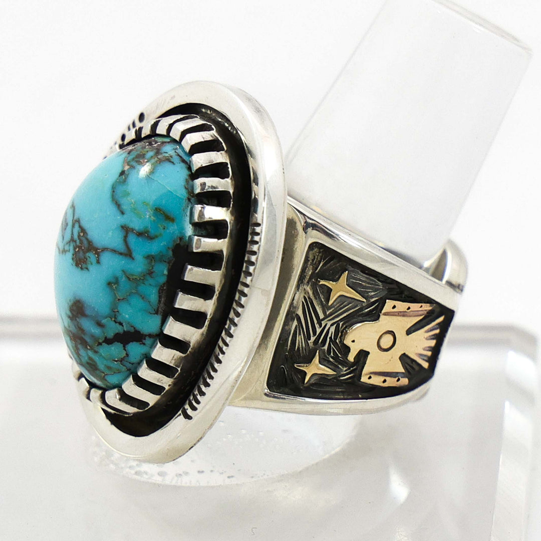 Lone Mountain Turquoise Ring