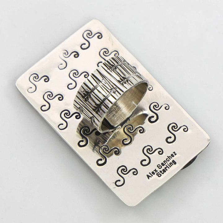 Turquoise Petroglyph Ring