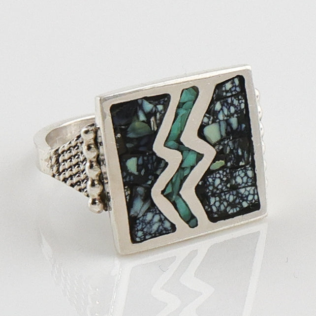 Turqoise Inlay Rings Turquoise Inlay Ring – Garland's