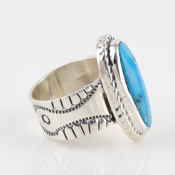 Blue Gem Turquoise Ring