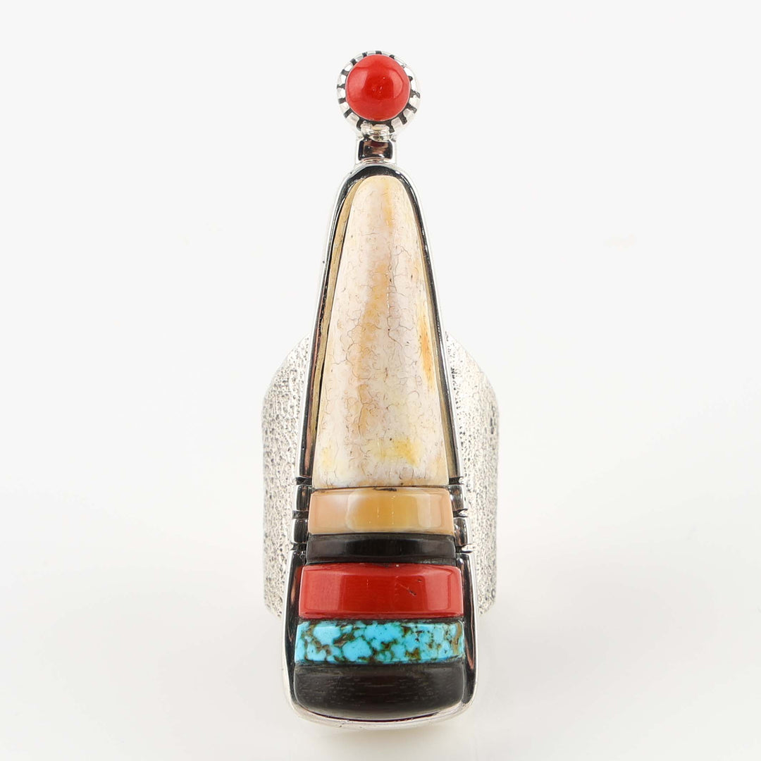 Multi-Stone Inlay Ring