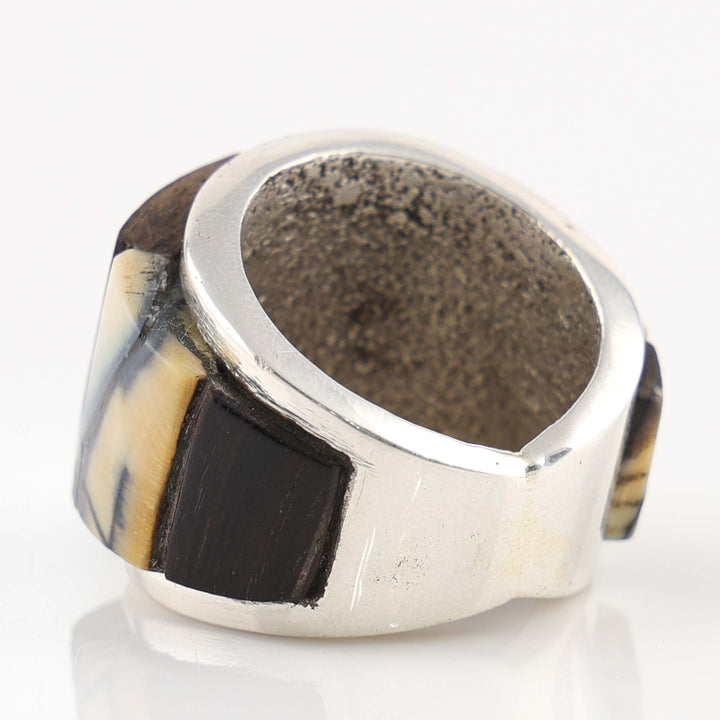 Multi-Stone Inlay Ring