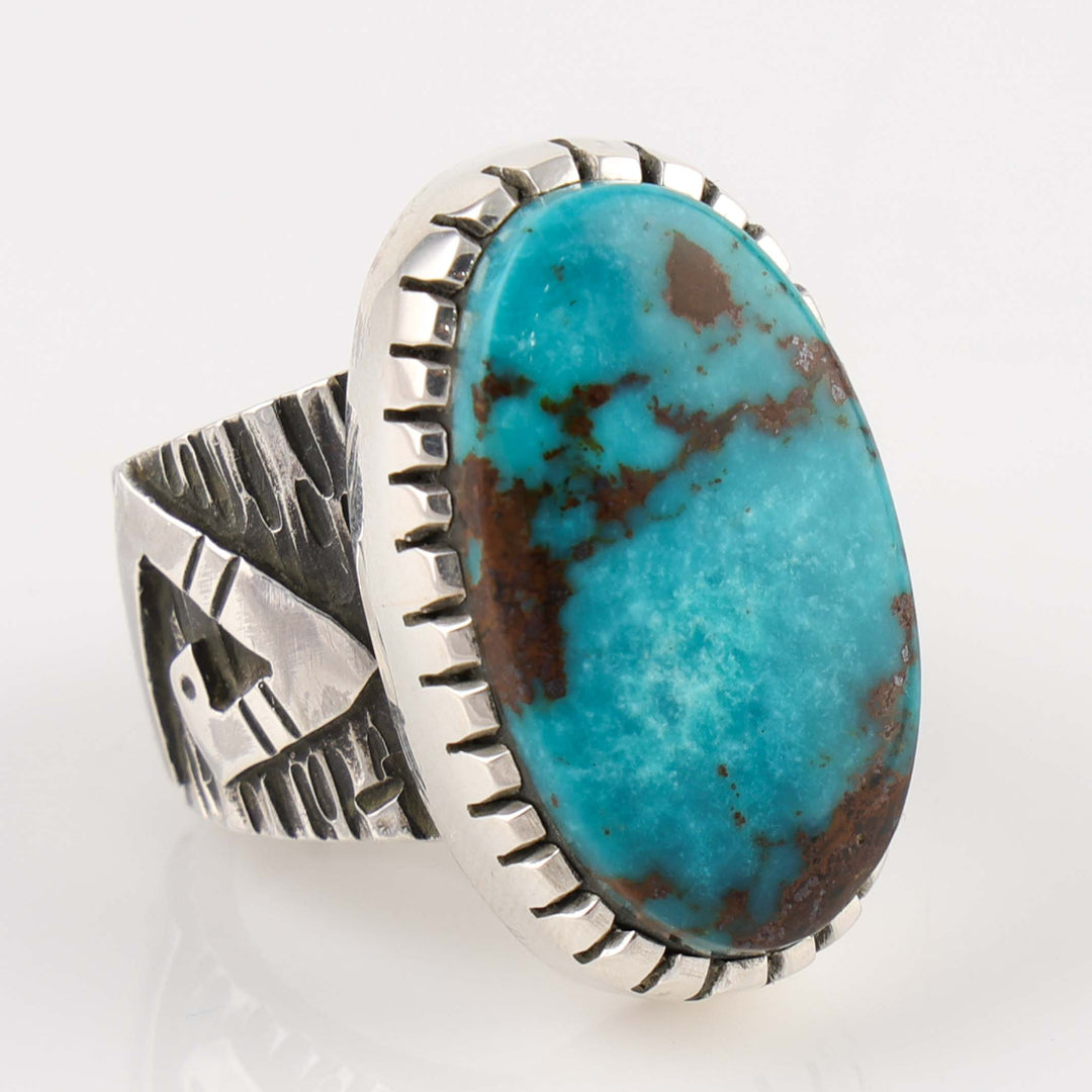 Pilot Mountain Turquoise Ring