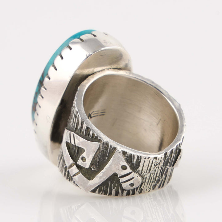 Pilot Mountain Turquoise Ring