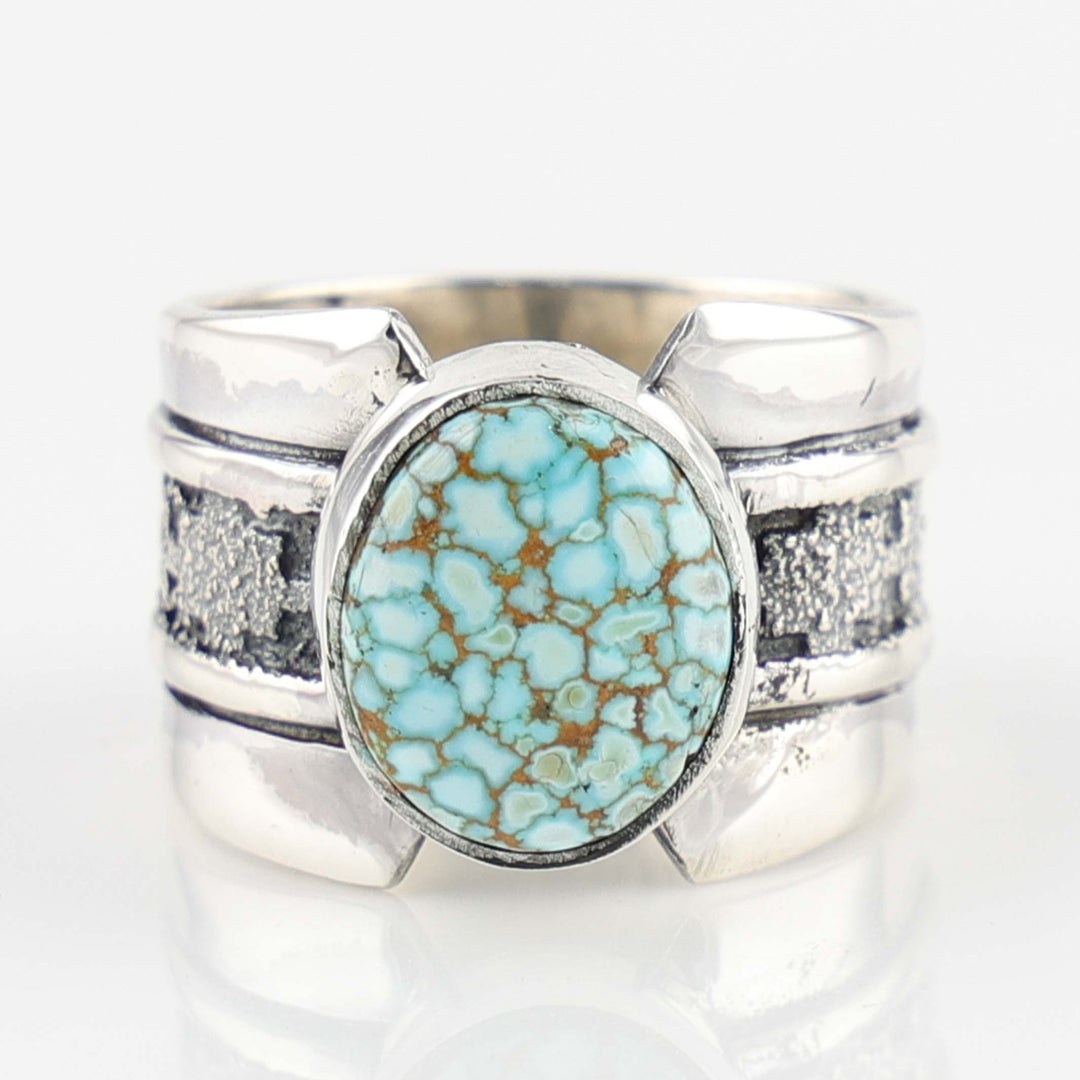 Number Eight Turquoise Ring