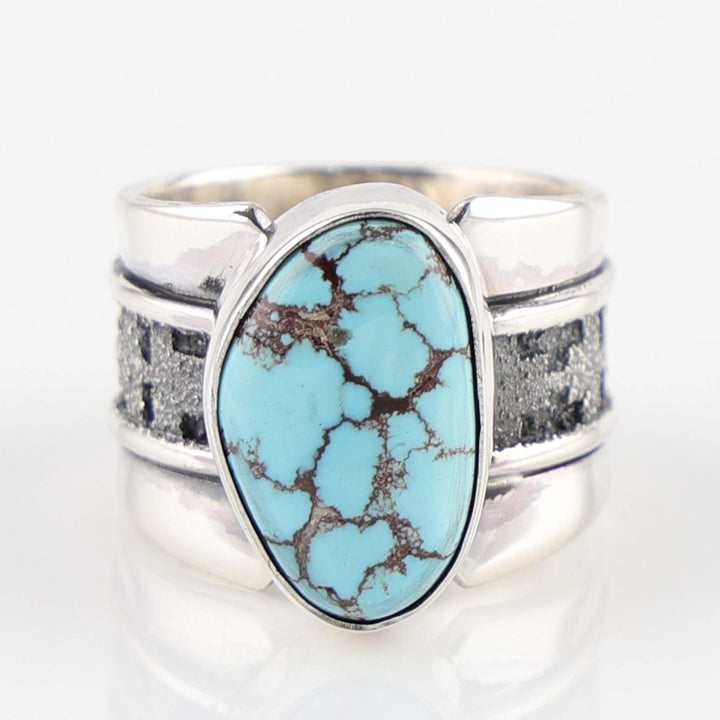 Number Eight Turquoise Ring