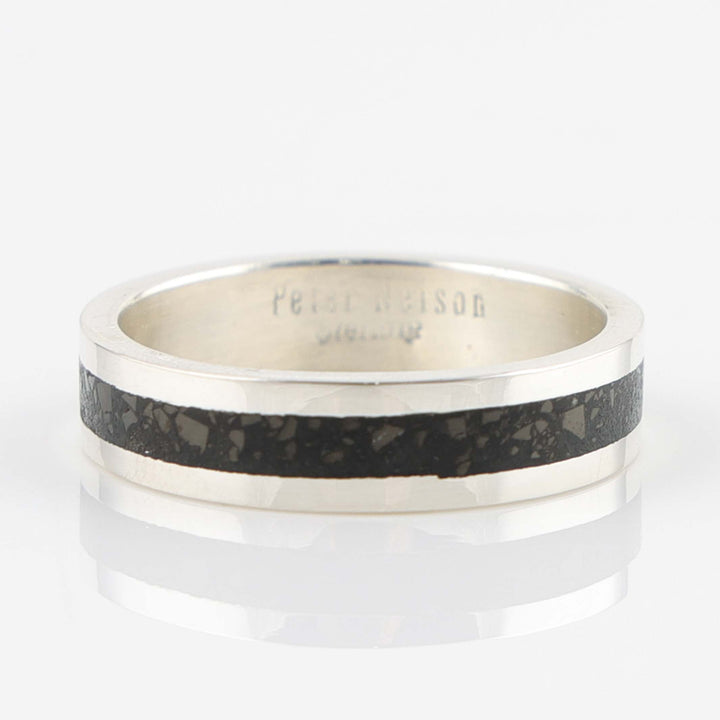 Jet Inlay Ring