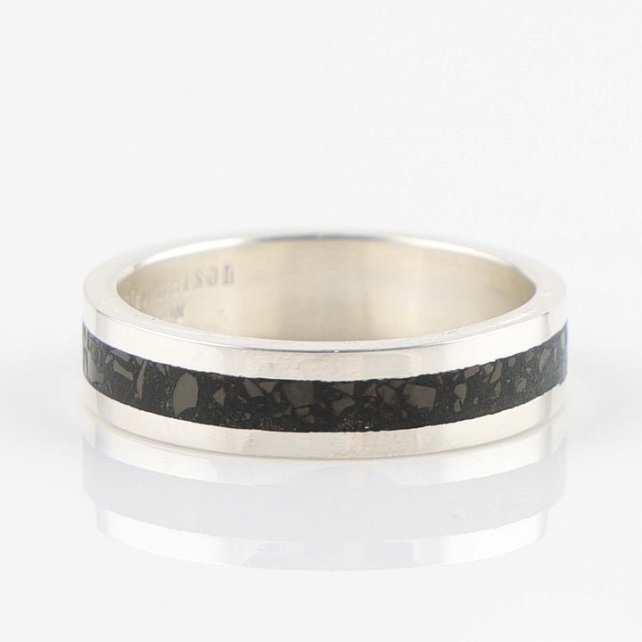 Jet Inlay Ring