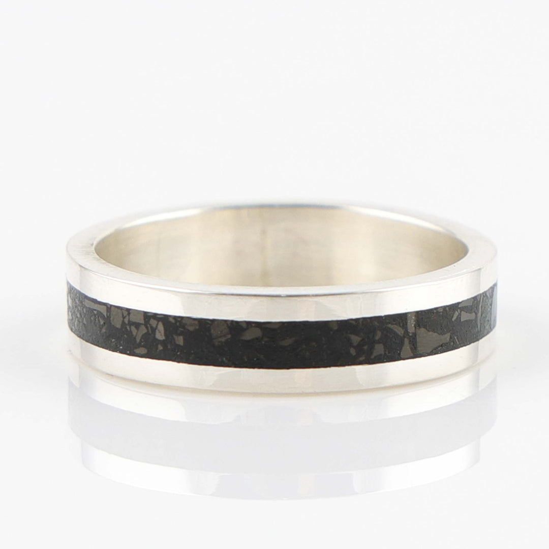 Jet Inlay Ring
