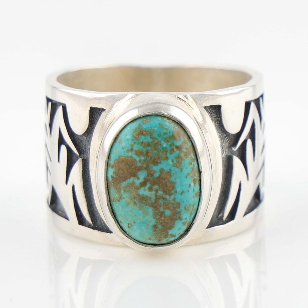 Nevada Green Turquoise Ring