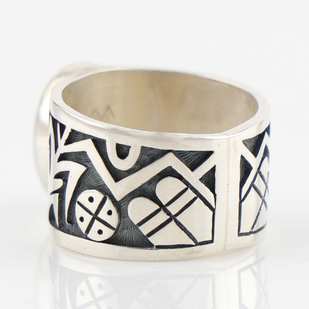 Nevada Green Turquoise Ring