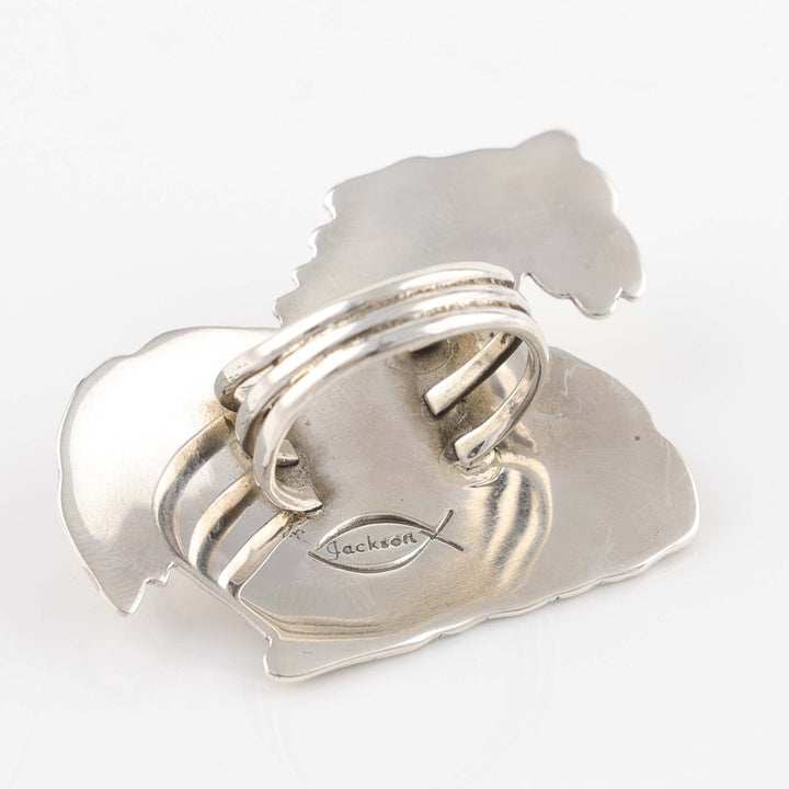 Turquoise Horse Ring