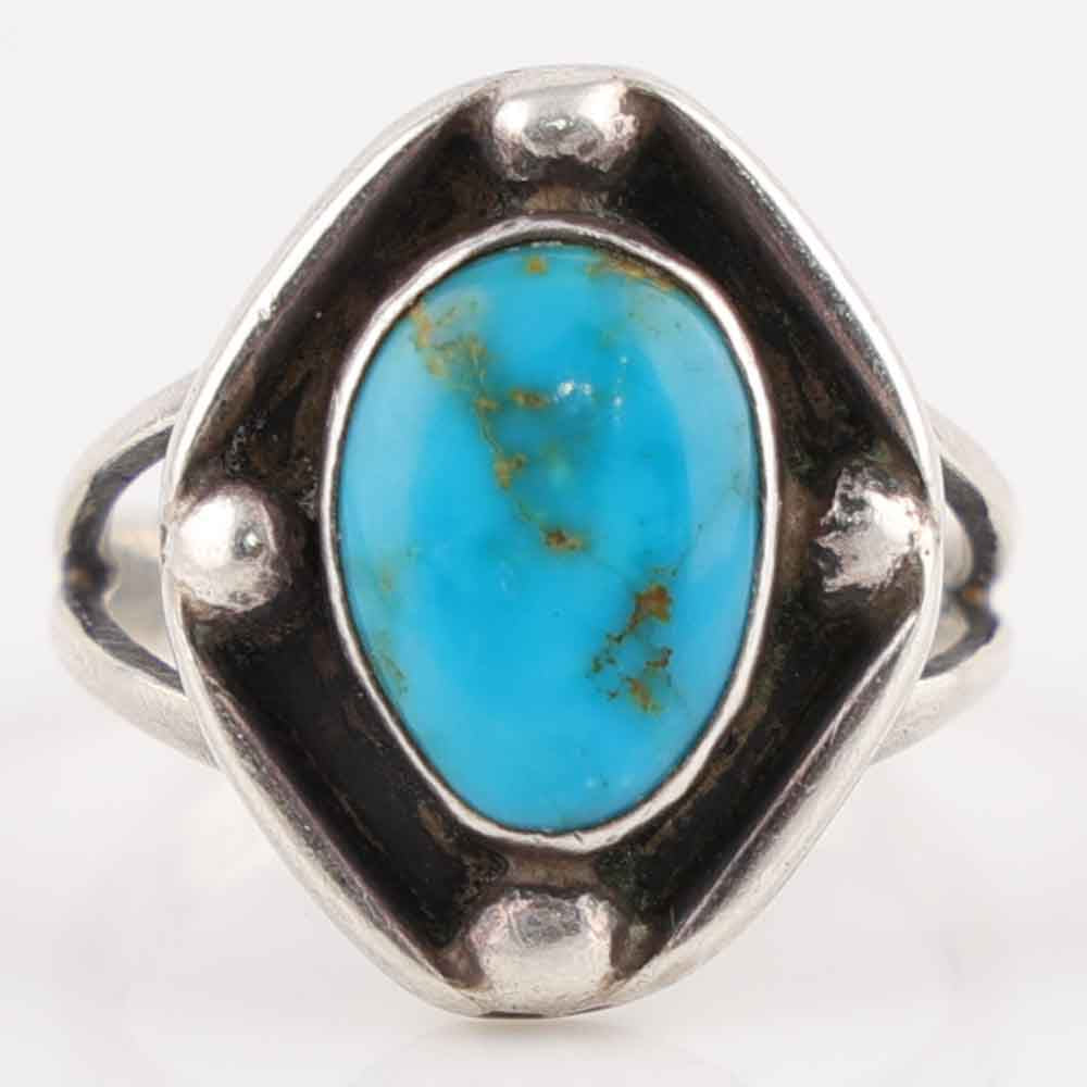 1960s Turquoise Ring