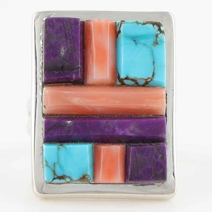 Colorful Inlay Ring