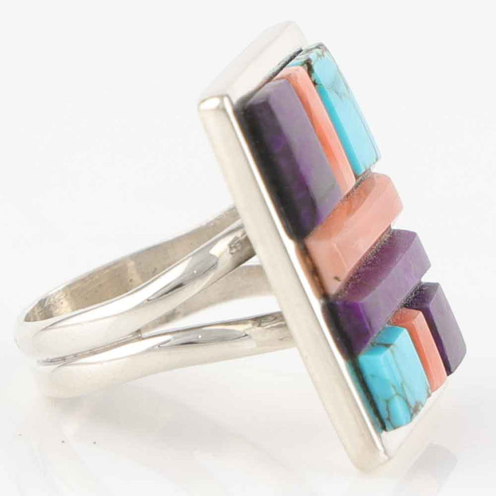 Colorful Inlay Ring
